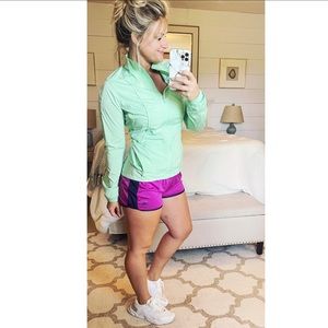 Women’s Purple Adidas Shorts with lining. Silky and extra stretchy! Medium! 💓